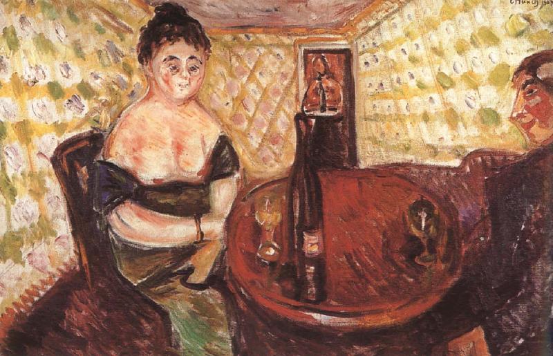 Scene, Edvard Munch